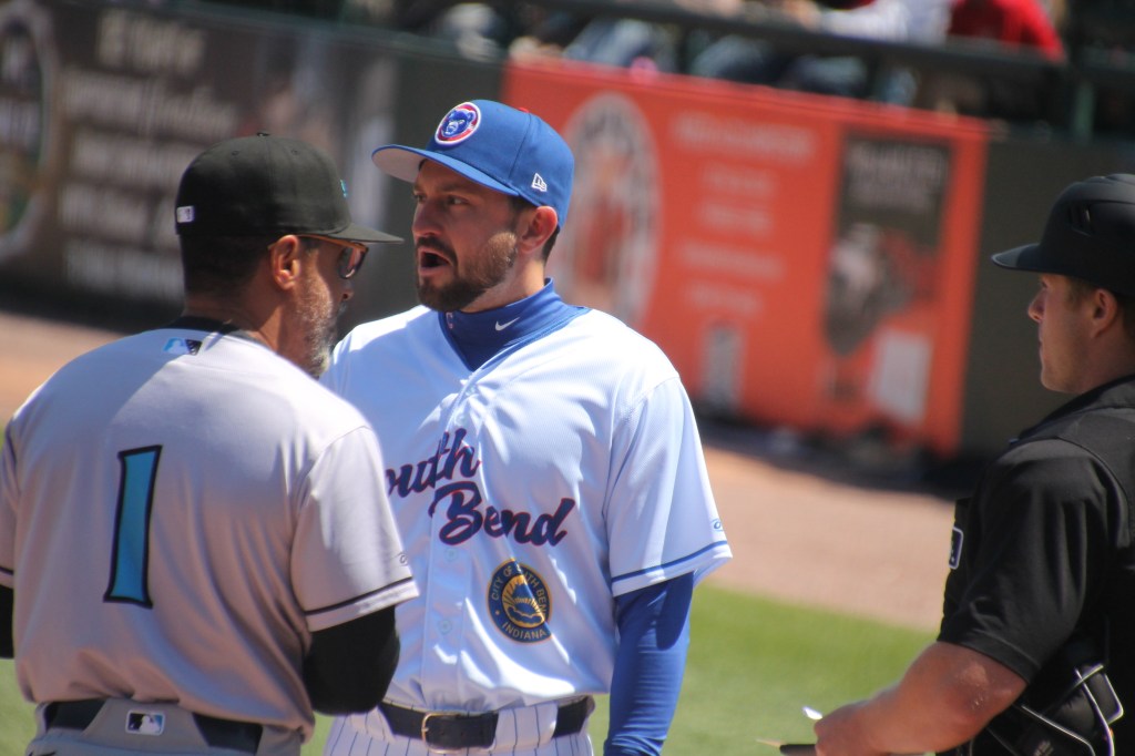 Out of the blue.. – I'd rather be sitting in a ballpark.
